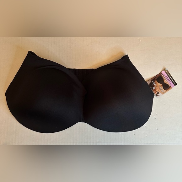 NWT Maidenform SN0004 Black Full Coverage Strapless Bra Size 38 DDD - Picture 2 of 11